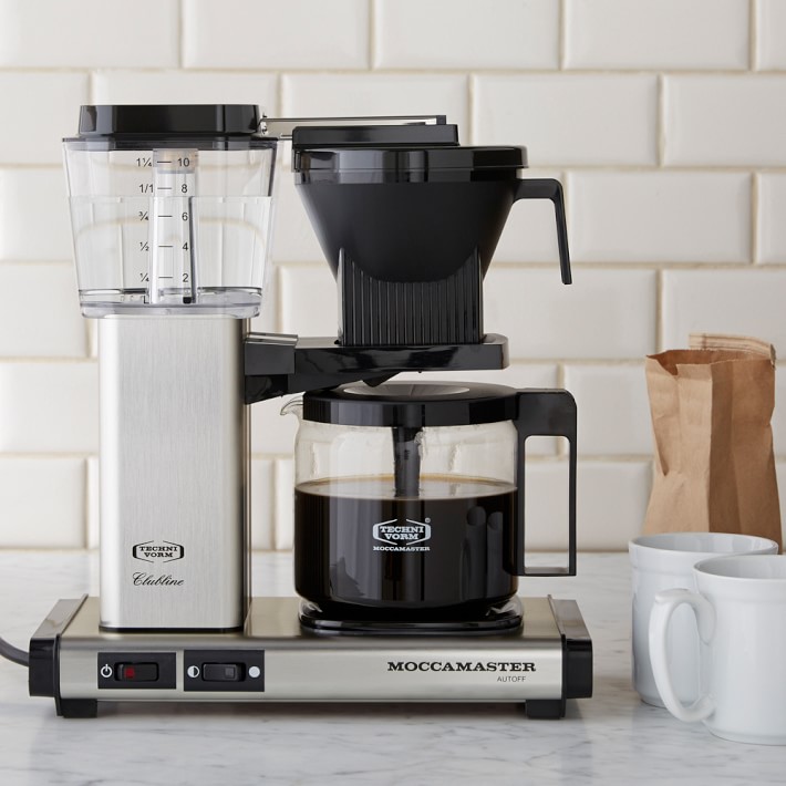 Technivorm Moccamaster Coffee Maker With Gl Carafe Williams Sonoma