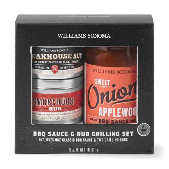 Williams Sonoma Mini Bbq Sauce Rub Set Williams Sonoma Mini Bbq Sauce Rub Set