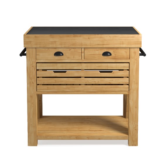 Kitchen Islands Serving Carts Williams Sonoma Cooper Kitchen Island
