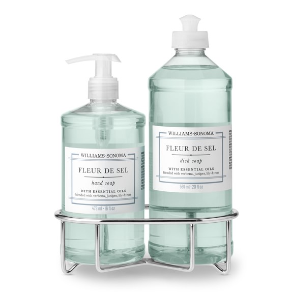 Williams Sonoma Fleur De Sel Hand & Dish Soap, Classic 3-Piece Set