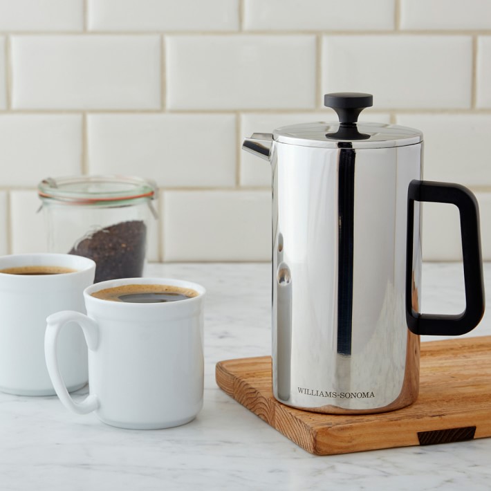 Williams Sonoma Stainless Steel French Press