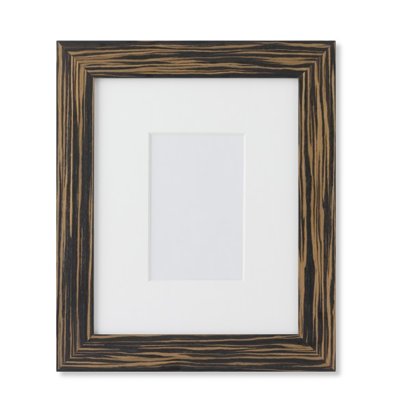 Exotic Ebony Wood Gallery Picture Frame Williams Sonoma