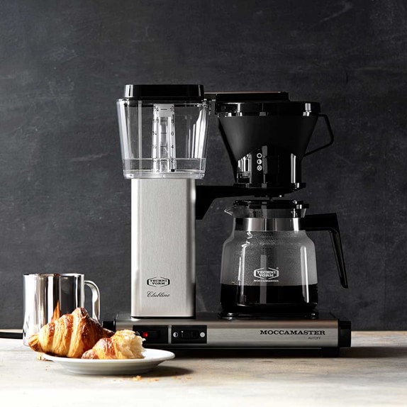 Technivorm Moccamaster Coffee Maker With Gl Carafe Williams Sonoma Technivorm Moccamaster Coffee Maker With Gl Carafe