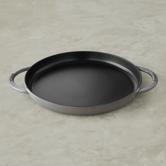 Staub Cast-Iron Pure Griddle, Graphite