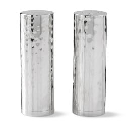 Salt Pepper Shakers Williams Sonoma Hammered Silver Salt Pepper Shakers