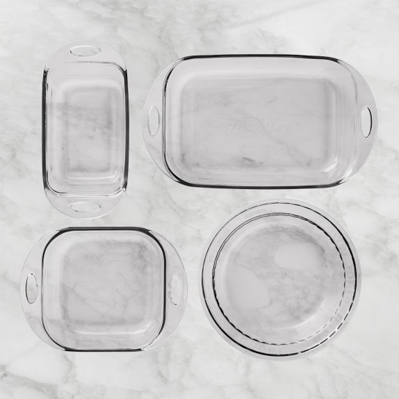 4Piece Glass Bakeware Set Williams Sonoma