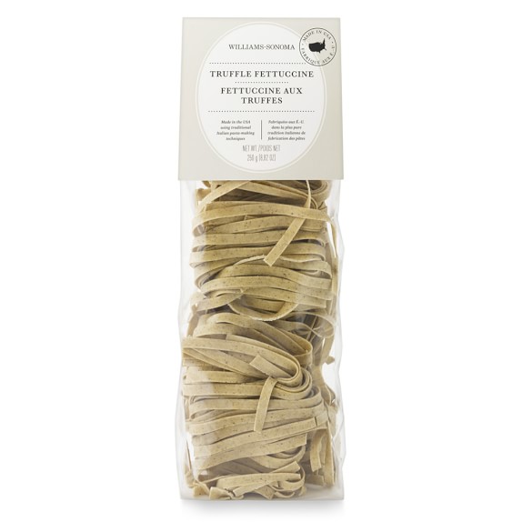 Williams Sonoma Black Truffle Fettuccine Pasta Williams Sonoma