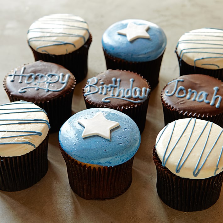 personalized birthday cupcakes for