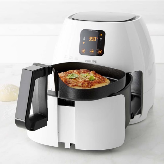 philips avance xl airfryer pizza pan | williams sonoma