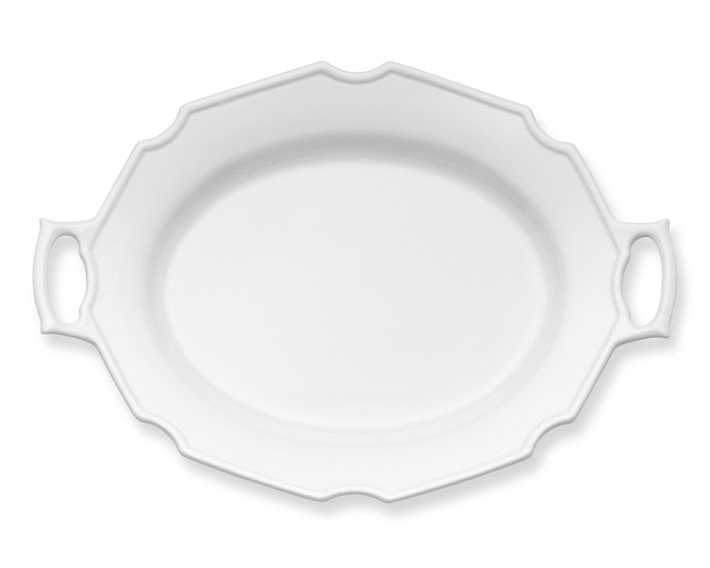 Antique White Platter With Handles Williams Sonoma