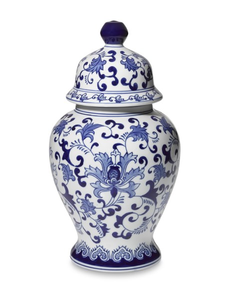 Porcelain Lidded Temple Jar Williams Sonoma Porcelain Lidded Temple Jar