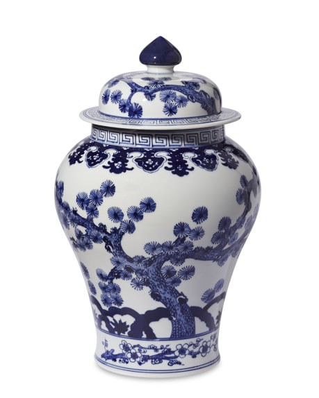 Blue White Swallowtail Ginger Jar Williams Sonoma Blue White Swallow Tail Ginger Jar