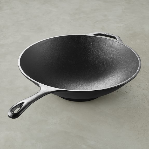 lodge cast iron wok