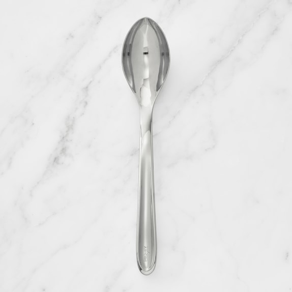 all clad stainless steel solid spoon