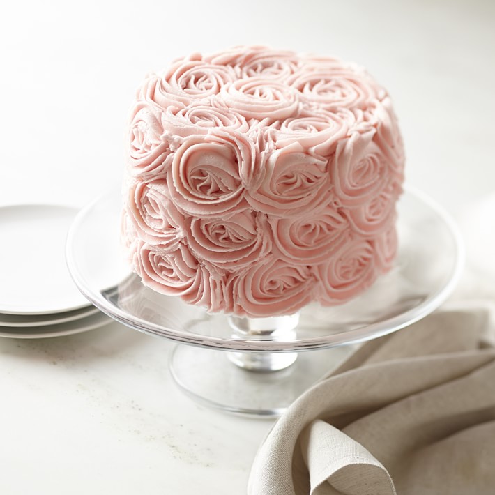 pink rose chocolate layer