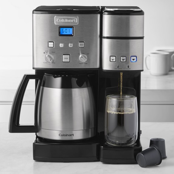 Cuisinart Coffee Center And Single Serve Brewer With Thermal Carafe Cuisinart Coffee Center Single Serve Brewer Maker With Thermal Carafe