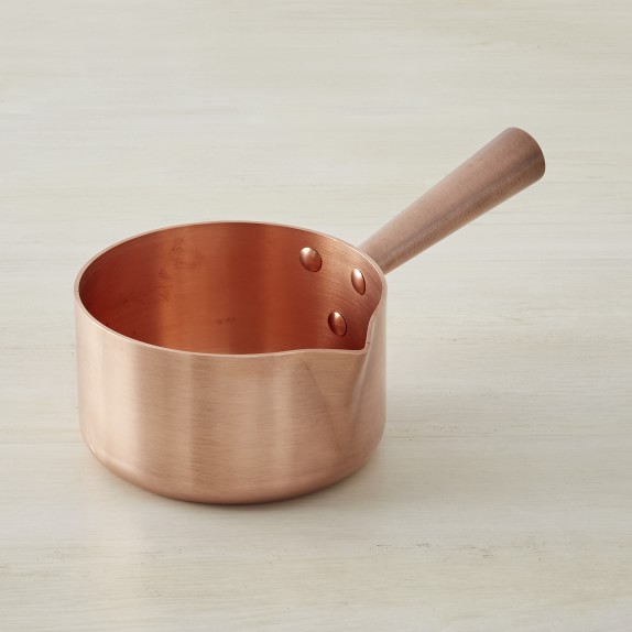 Mauviel Copper Sugar Pot Williams Sonoma