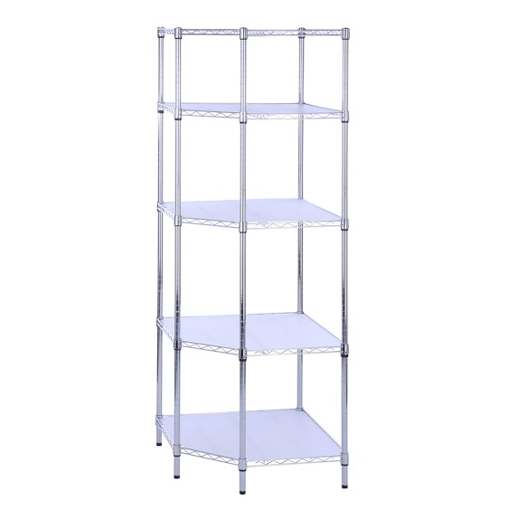 Chrome Corner Shelf Unit Williams Sonoma Chrome Corner Shelf Unit