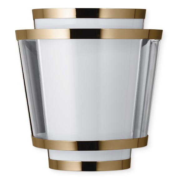 Tarida Indoor/Outdoor Sconce, Antique Brass, Brass