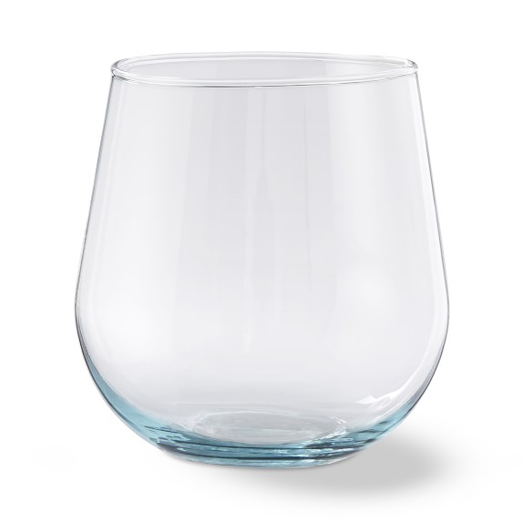 Williams Sonoma Nueva Recycled Glass Stemless Wine Glasses Williams