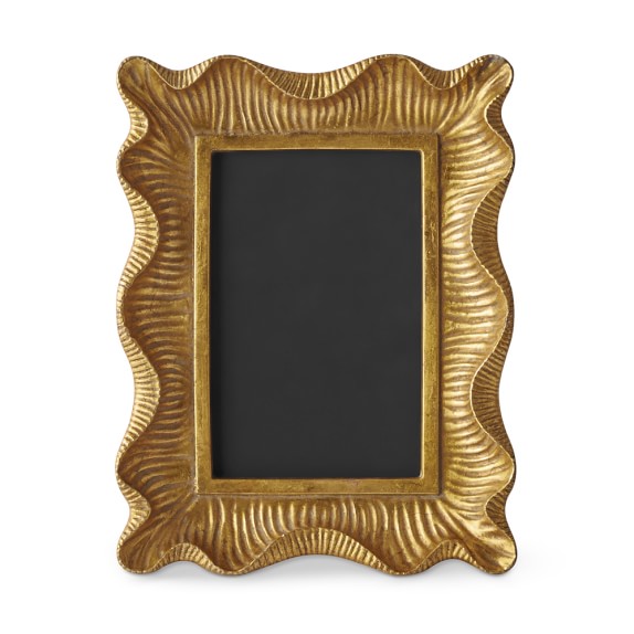 AERIN Gold Scalloped Gallery Frame, 4