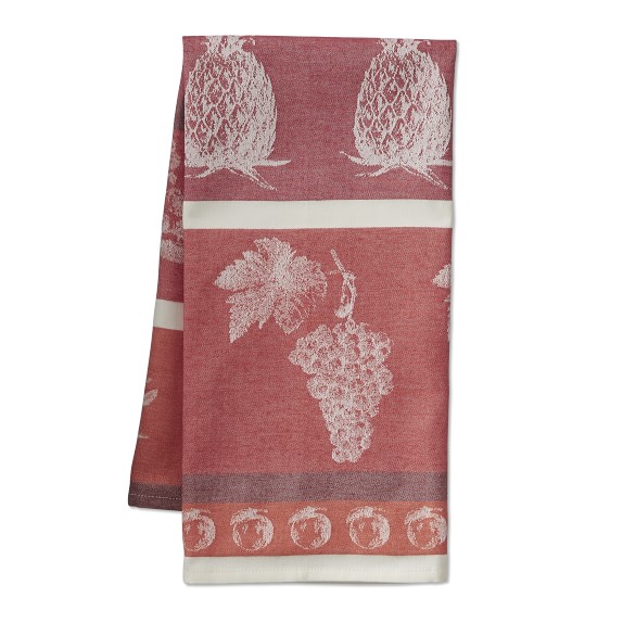 Jacquard Towel, Red Fruit