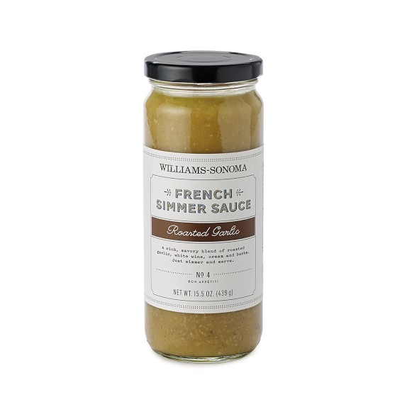 Williams Sonoma Simmer Sauce, Roasted Garlic French Williams Sonoma