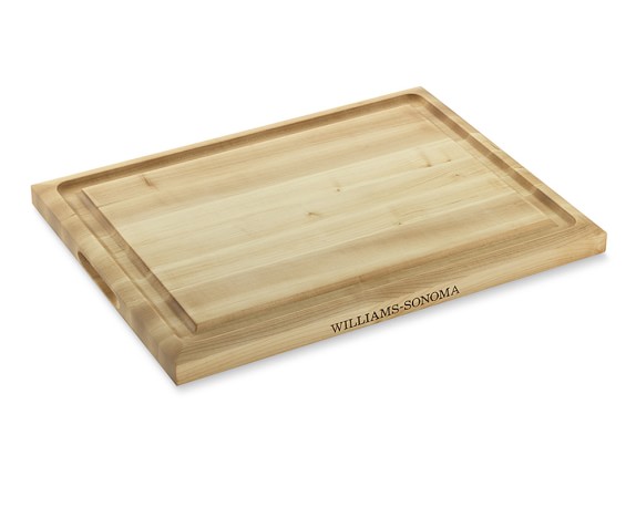 Williams Sonoma Edge-Grain Carving Board, Maple, Medium