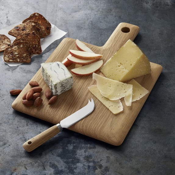 Open Kitchen By Williams Sonoma Oak Cheese Board With Knife Open Kitchen By Williams Sonoma Oak Cheese Board With Knife