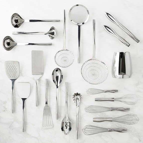 Williams Sonoma Signature Stainless Steel Utensils, Set of 21