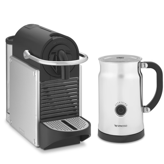 Nespresso Pixie Espresso Machine With Aeroccino Milk Frother Nespresso Pixie Espresso Machine With Aeroccino Milk Frother