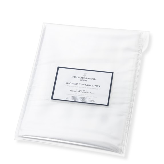 Shower Curtain Liner Williams Sonoma