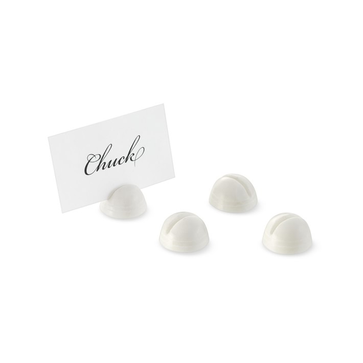 Marble Place Card Holders Set Of 4 Williams Sonoma