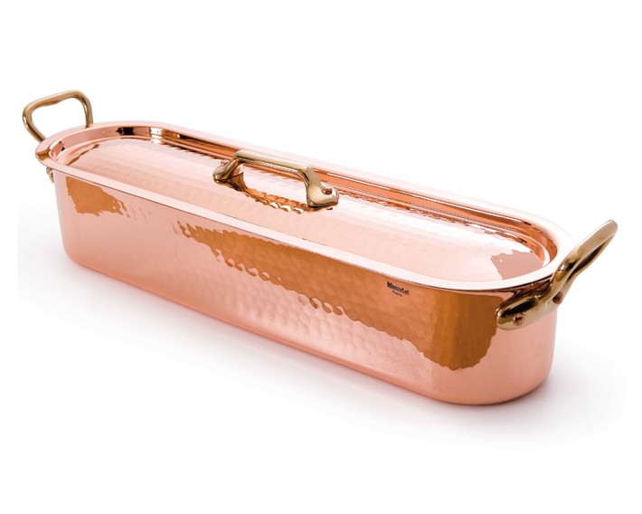Mauviel Copper Fish Poacher With Rack Williams Sonoma