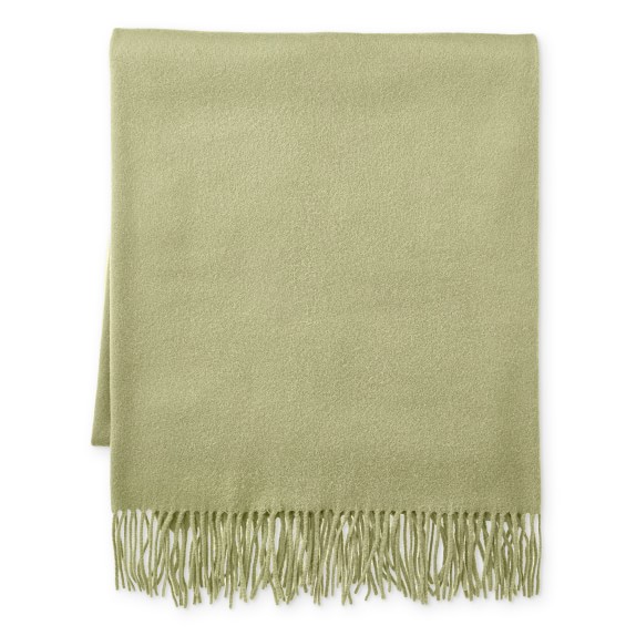 Solid Cashmere Throw, 50