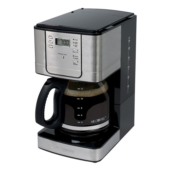 Mr Coffee JWX Series 12Cup Programmable Coffee Maker Williams Sonoma