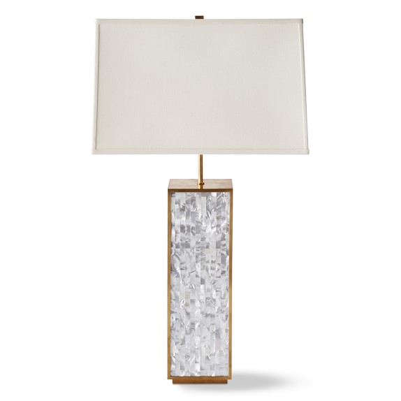 Aerin Beecher Table Lamp Mother Of Pearl Tall Williams Sonoma Aerin Beecher Table Lamp Mother Of Pearl Tall