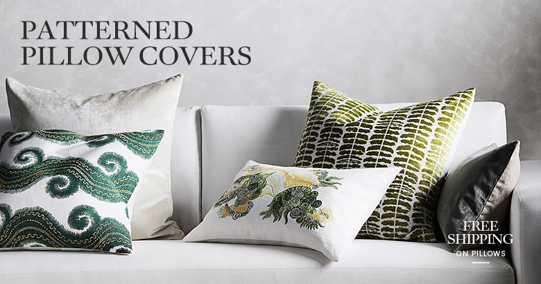 Patterned Pillow Covers