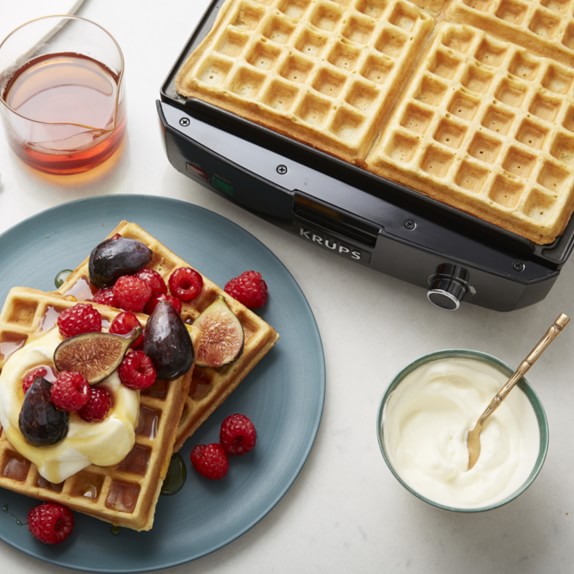 Krups Belgian Waffle Maker Williams Sonoma