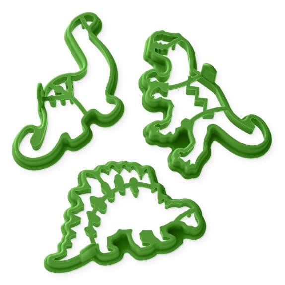 Williams Sonoma Dinosaur Silicone Pancake Molds, Set of 3