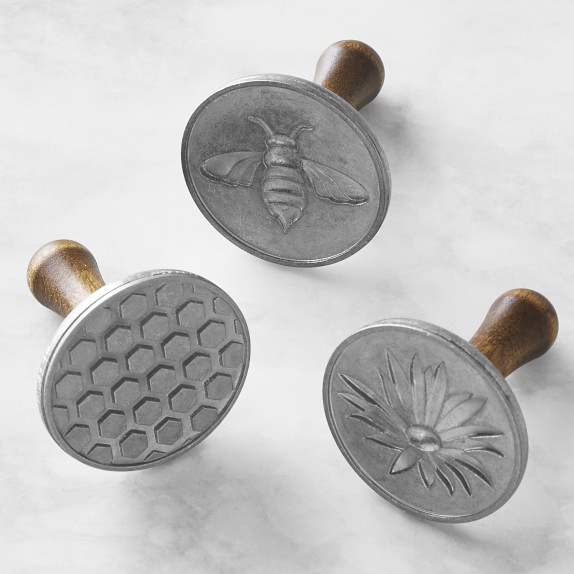 Nordic Ware Honey Bee Cookie Stamps, Set of 3 Williams Sonoma