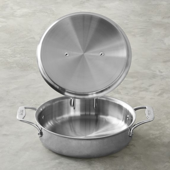 AllClad d5 StainlessSteel Lid Holder Williams Sonoma