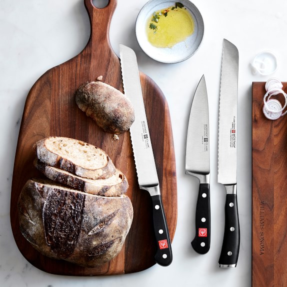 Wüsthof Classic DoubleSerrated Bread Knife Williams Sonoma