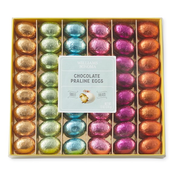 Rainbow Chocolate Praline Eggs