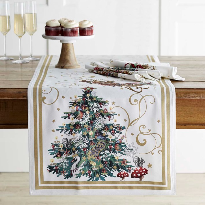 Twas The Night Before Table Runner Williams Sonoma Twas The Night Before Table Runner Williams Sonoma