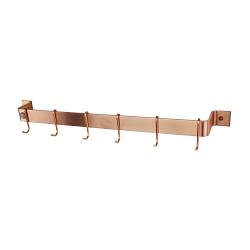 Pot Racks Pan Hangers Williams Sonoma Hammered Steel Copper Chrome