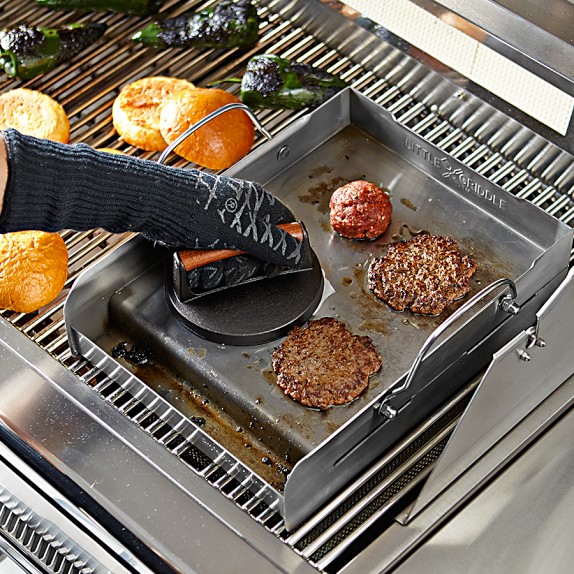 StainlessSteel BBQ Griddle Williams Sonoma