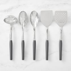 Utensils Kitchen Cooking Williams Sonoma Williams Sonoma Prep Tools Stainless Steel Utensils Set Of 5