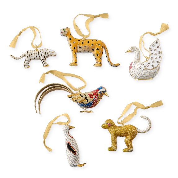 Cloisonne Ornaments, Set 2