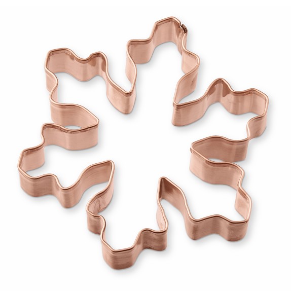 Copper Snowflake Cookie Cutter